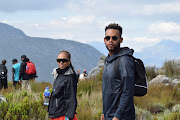 DJ Doowap & musician Chad Saaiman hiking together in the Boland Water Source Area