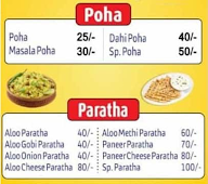 Laxmi Poha And Paratha House menu 2