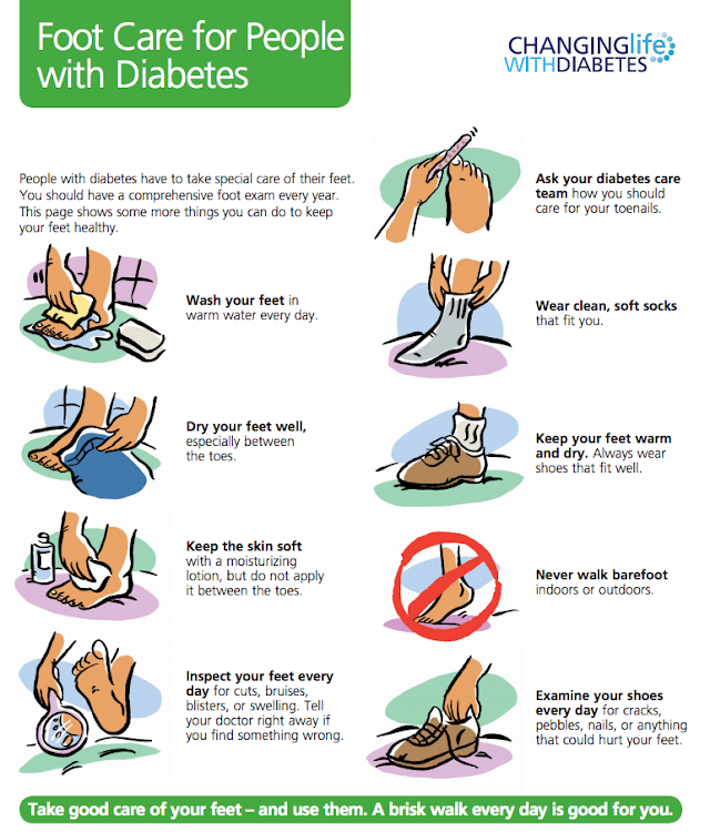 Diabetes footcare