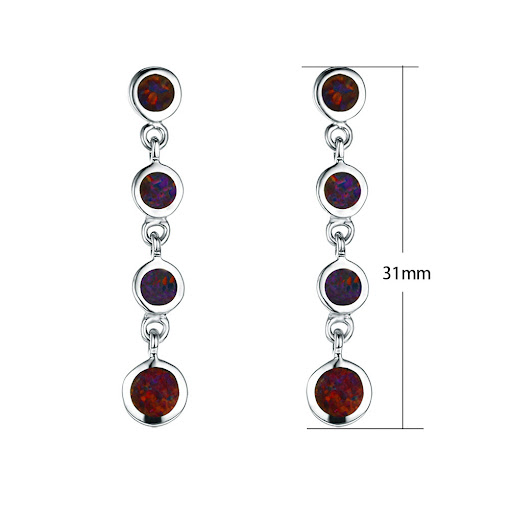 Title 5, Zircon Temperament Lady Ear Clip Elegant Earrin...