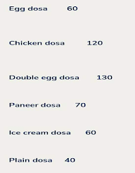 Dosa Tintava Nayana menu 1