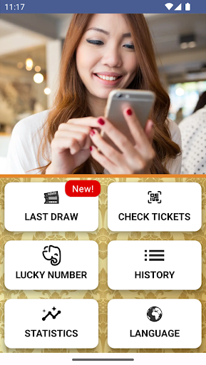 Screenshot Thai National Lottery