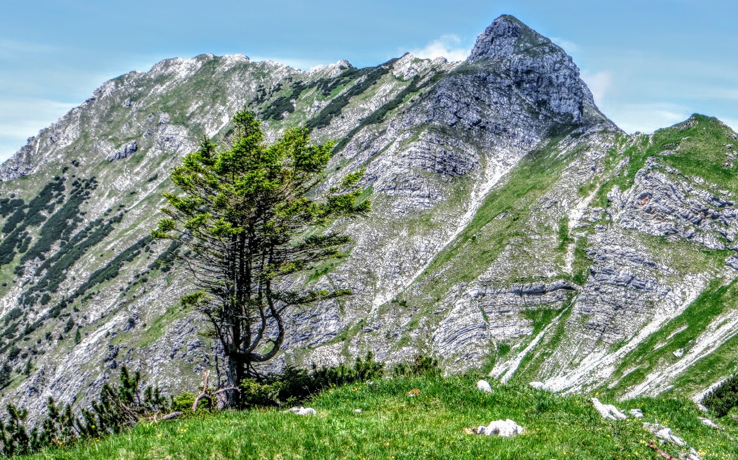 Oberstdorf touren Gaisalpsee Rubihorn Entschenkopf Gaisalpkapelle Allgäu