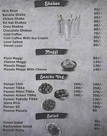 Sindhi's Chicken menu 