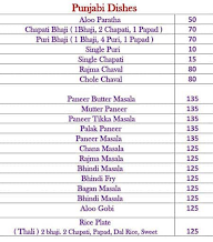 Aarna Snacks Center & Lunch Home menu 1