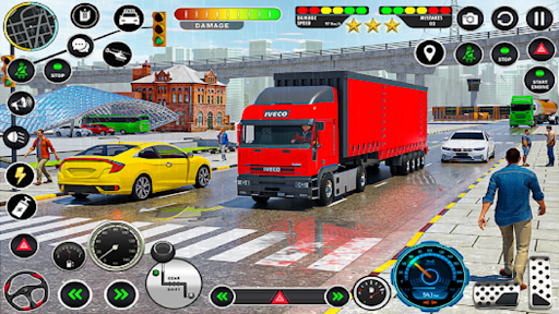 Screenshot Crazy Truck Transport Car Game