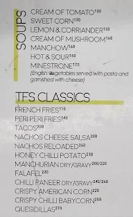 The Food Studio menu 3