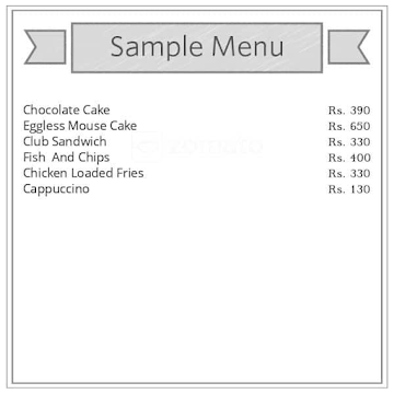 Crafted Cacao menu 