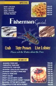 Fisherman Restaurant menu 4