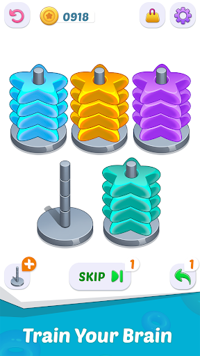 Screenshot Hoop Stack - Color Sort Puzzle