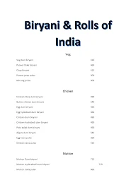 Biryani & Rolls Of India menu 3