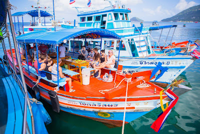 Eat a Thai style lunch while cruising to Koh Tao