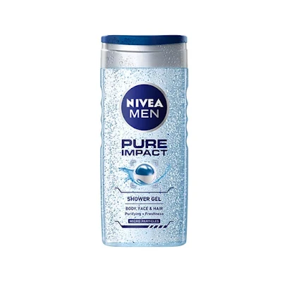 Nivea Men Nivea Shower Gel Men Pure Impact 250 Ml
