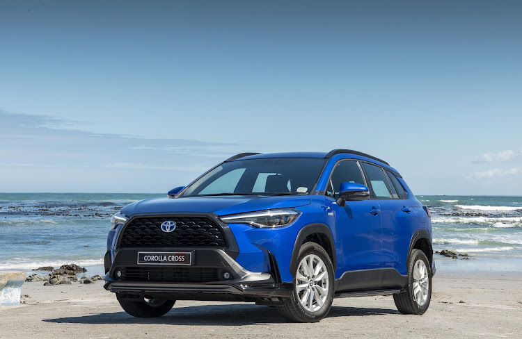 Toyota’s popularity in Google searches was boosted by new products like the world-first Corolla Cross SUV. Picture: SUPPLIED