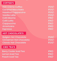 La Creme menu 1