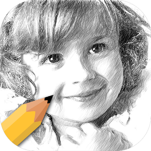 Pencil Sketch With Color Free logo