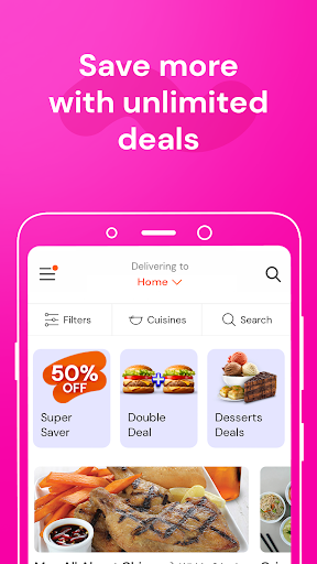 Screenshot talabat: Food, grocery & more