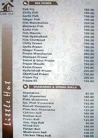 Little Hut menu 1