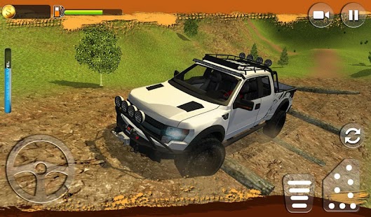 Offroad Muscle Truck Driving Simulator 2017 banner