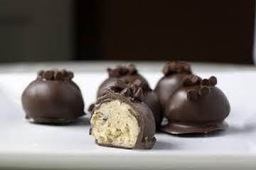 Chocolate Chip Cookie Dough Truffles