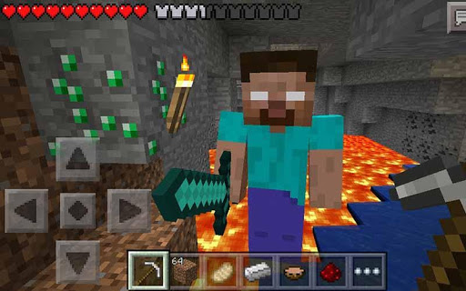 Skin Herobrine for MCPE