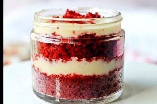 Red Velvet Cake In Jar [1 Piece]