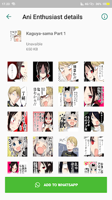 Anime Menhera Cute Girl For WhatsApp Stickersのおすすめ画像4