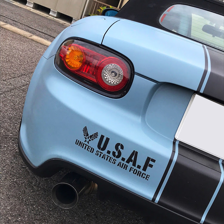 ロードスターのNCロードスター・ステンシル・DIY・U.S.A.Fに関するカスタム事例の投稿画像1枚目