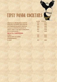 Tipsy Panda menu 6