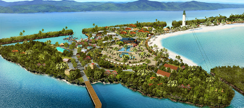 Harvest Caye is the $100 million private island development in Belize.