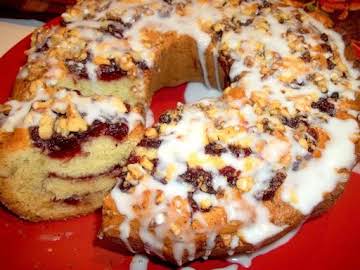 ~ Cranberry Celebration Cake ~ Cassie