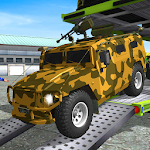 Cover Image of ダウンロード Army Cars Transport Simulator 2019 1.0.3 APK