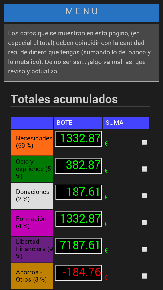 GastaLog Screen 3