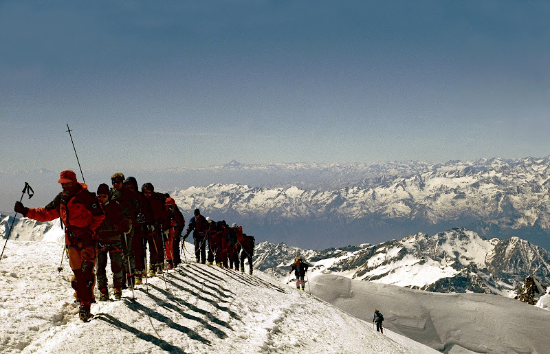 Arrivo sul Monte Rosa di benny48