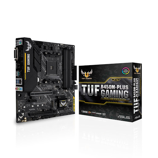 Bo mạch chính/ Mainboard Asus TUF B450M-PLUS GAMING - Hàng trưng bày