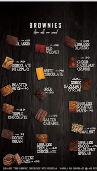 Brownie Heaven menu 2