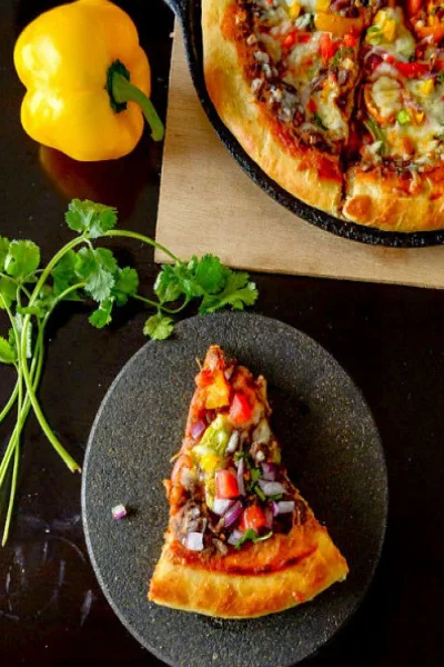 Mexican Green Pizza