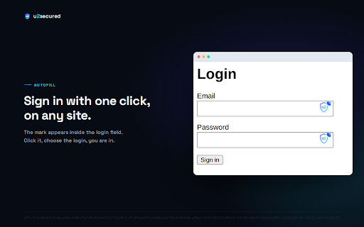 U2 Secured Password Vault screenshot 2