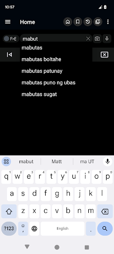 Screenshot English Filipino Dictionary