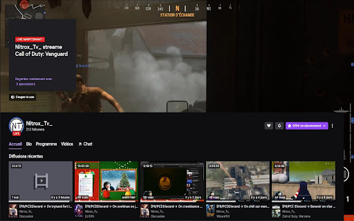 NitroxTV Live Alert