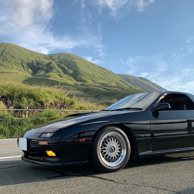RX-7の九州ロータリーミーティング・FC3S・RX-7・FC・阿蘇山に関するカスタム事例の投稿画像1枚目