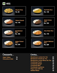 Bowl Hub menu 1