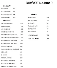 Biryani Darbar menu 3