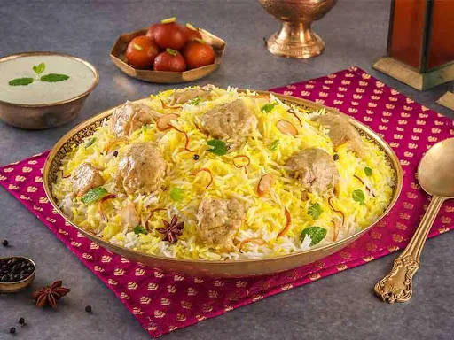Murgh Afghani Tikka Biryani (Creamy Chicken Tikka - Serves 4-5)