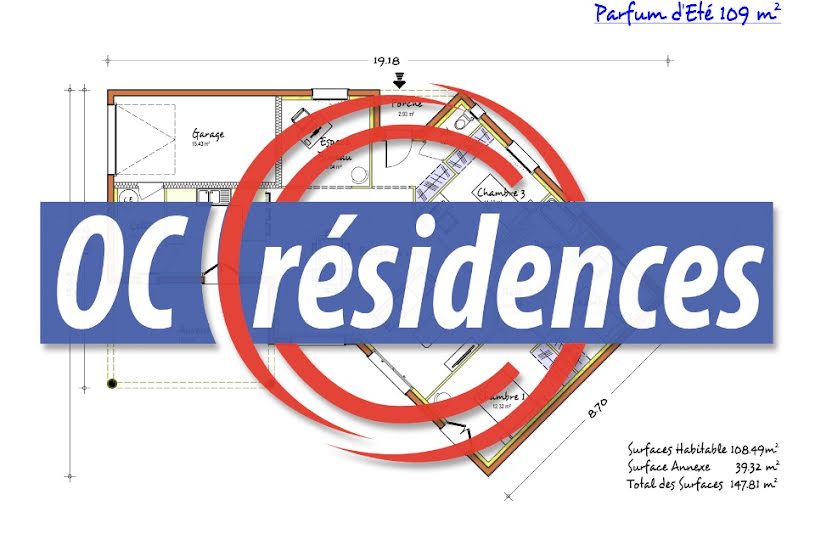  Vente Terrain + Maison - Terrain : 988m² - Maison : 109m² à Labruguière (81290) 