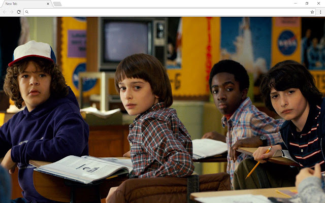 Stranger Things Background New Tab