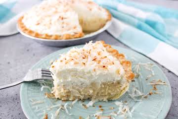 Toasted Coconut Cream Pie