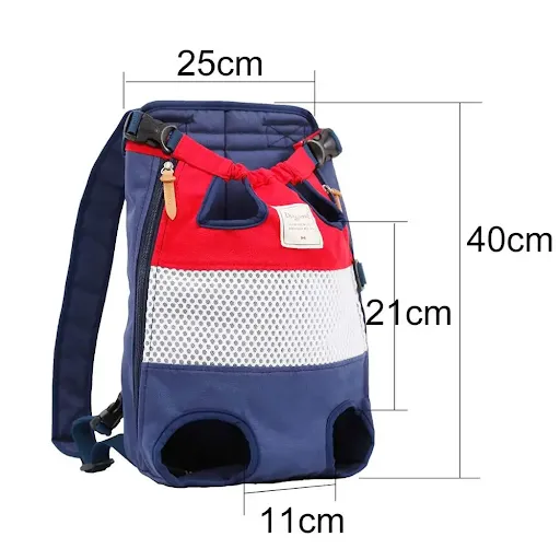 Pet Backpack Carrier For Cat Dogs Front Travel Dog Bag Carrying For Animals Small Medium Dogs Bulldog Puppy Mochila Para