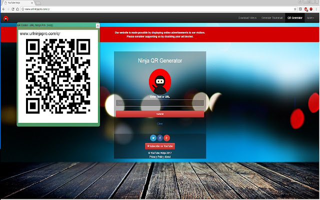QRCoder - URL Ninja Pro