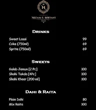 Nizam E Biryani menu 3